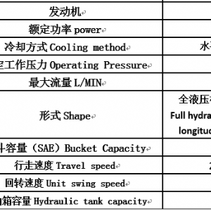 18履帶挖掘機
