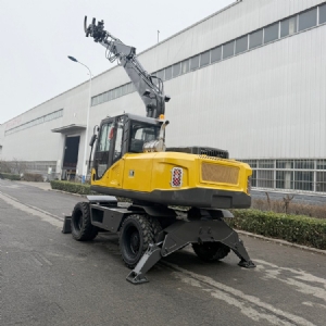 120型輪式挖掘機