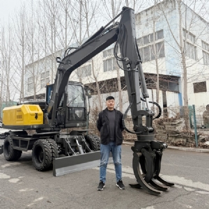120型輪式挖掘機